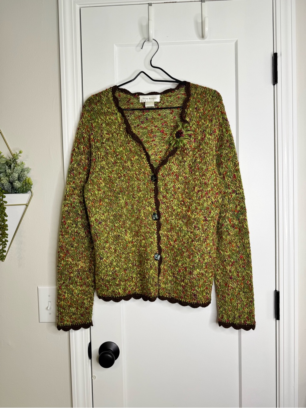 Vintage Susan Bristol Knit Cardigan